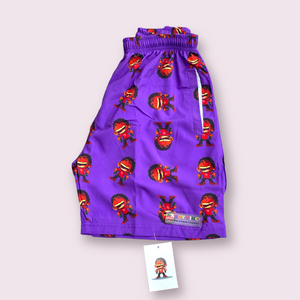 Purple nardy shorts