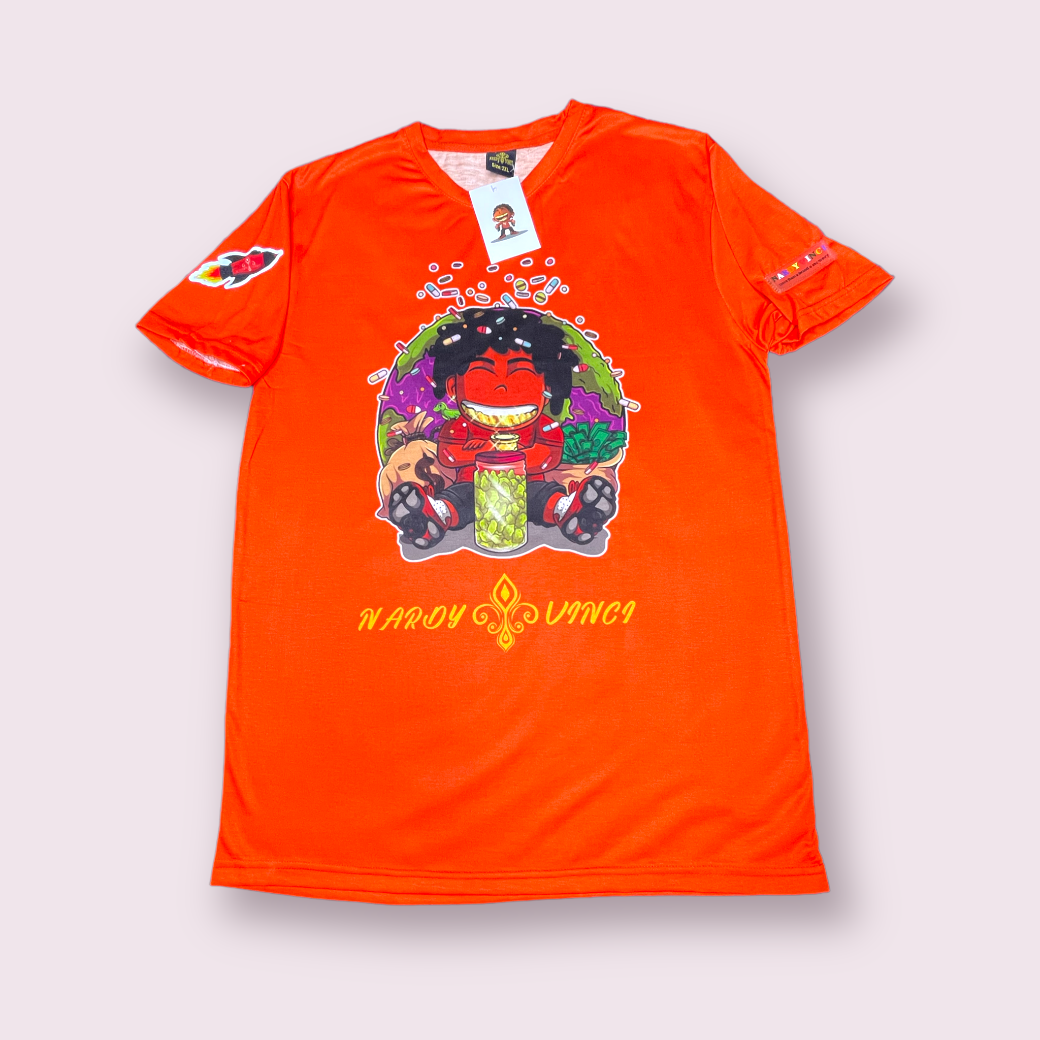 Orange nardy T-shirt