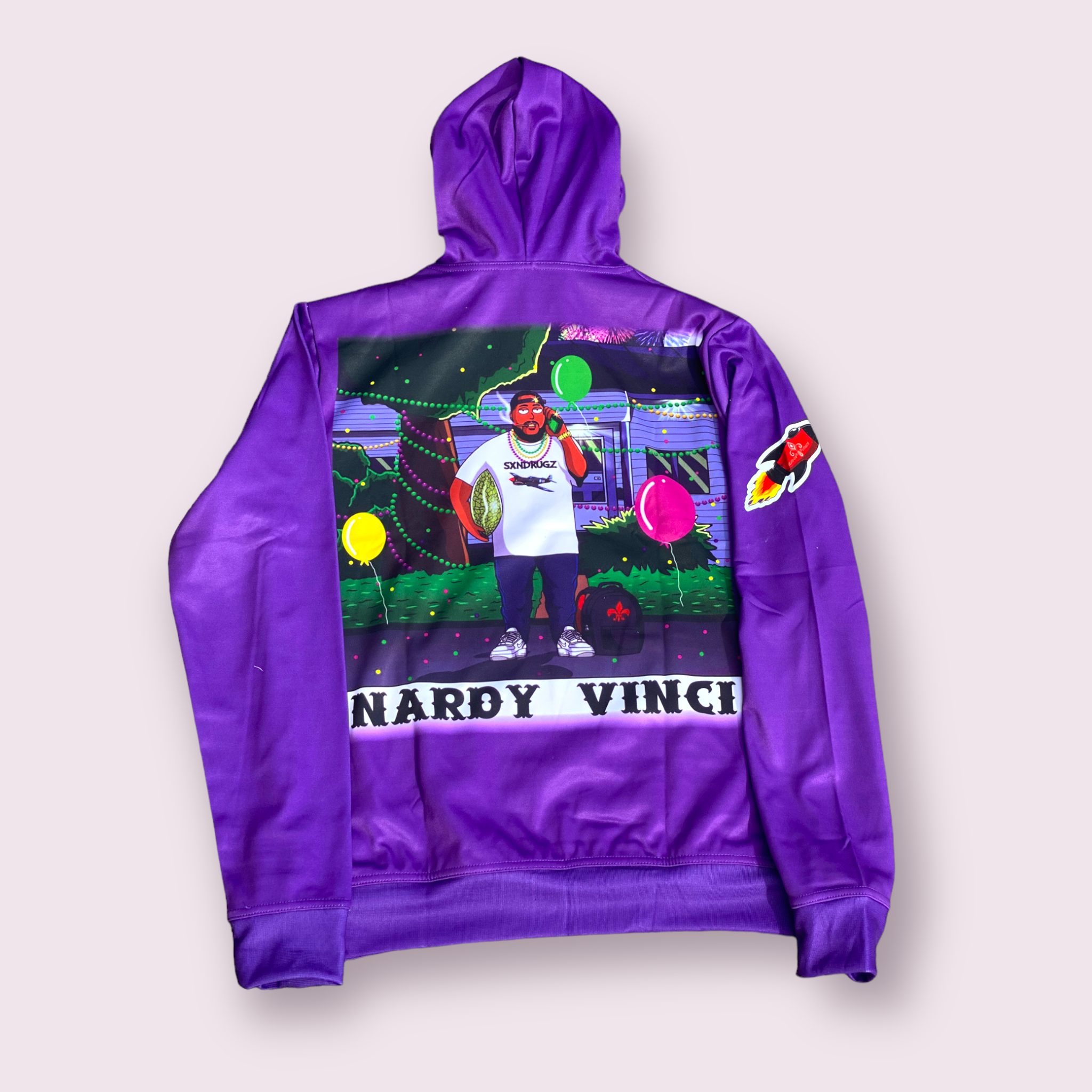 Purple Supreme Hoodie In All Over The World