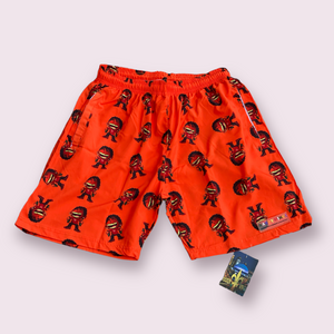 Orange nardy shorts